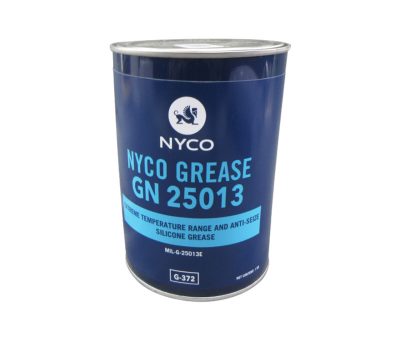 NYCO GREASE GN 25013 White MIL-G-25013E / PHM 5-3-L Spec Extreme Temperature Range Silicone Grease