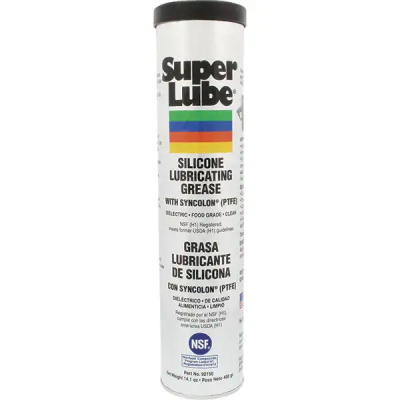 Superlube Grasa de silicona Cartucho de 14.1 oz