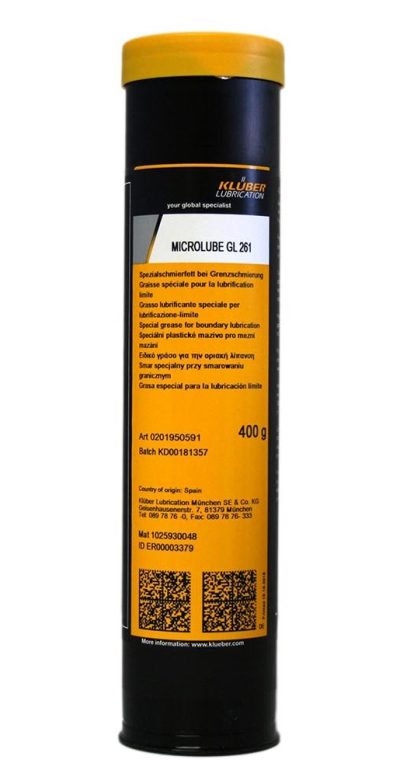 Klüber MICROLUBE GL 261 Grasa lubricante especial 400g