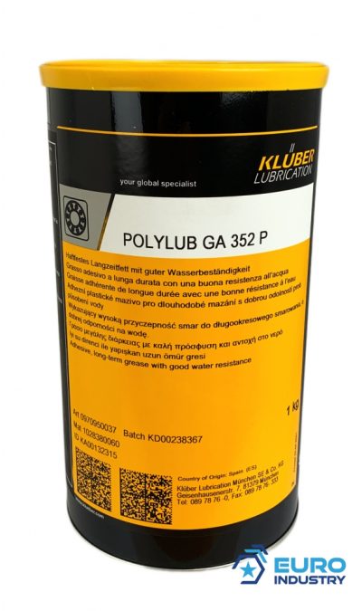 Klüber POLYLUB GA 352 P Adhesive long-term grease Lata de 1 Kg